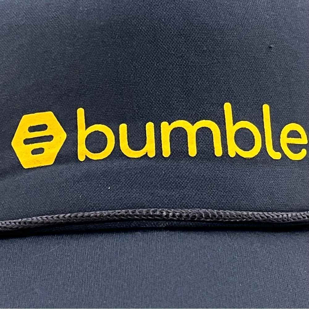 Bumble Adjustable Navy and Yellow Baseball Cap - Picture 3 of 15